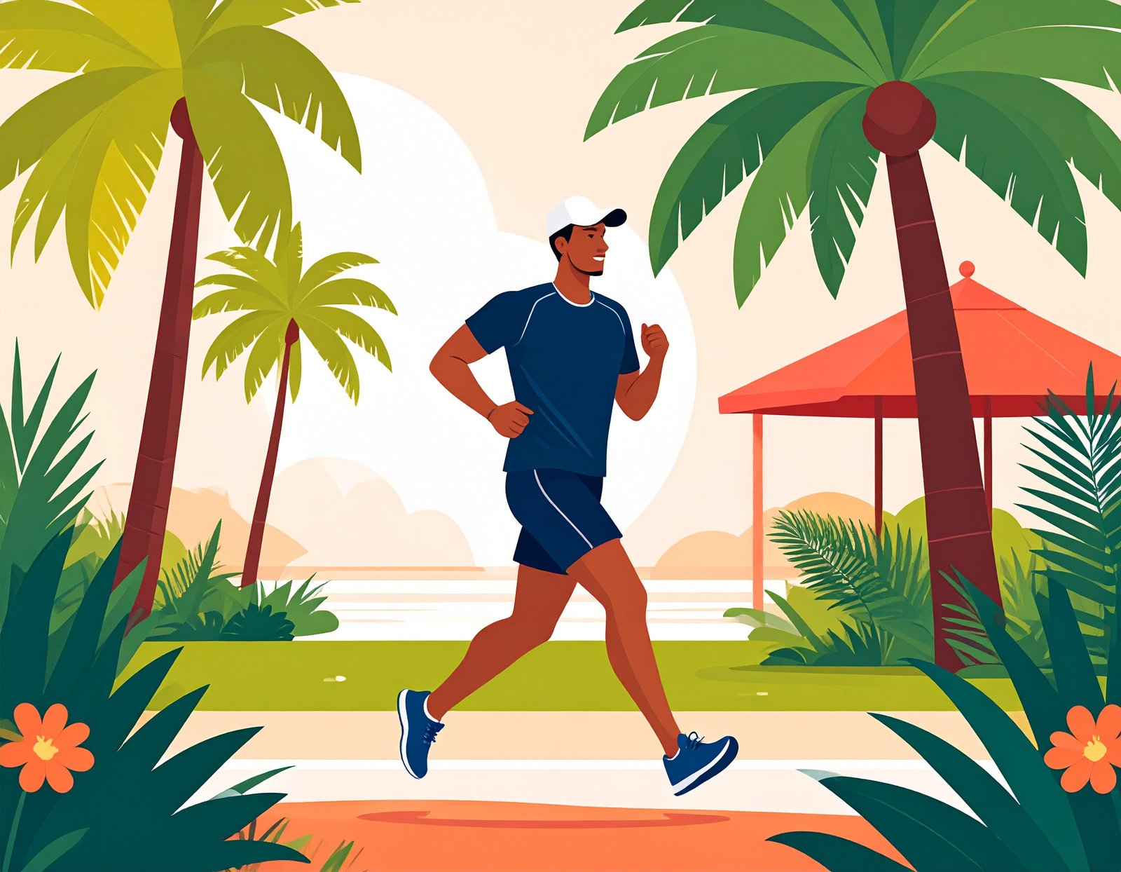 Man running
